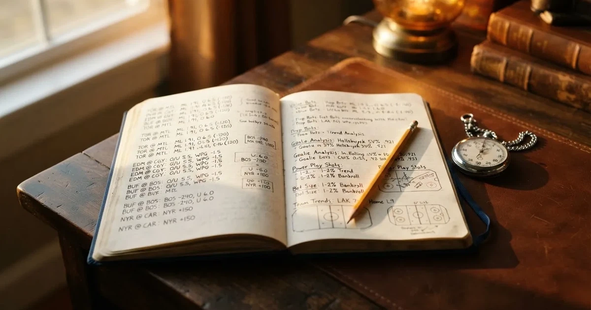 An open notebook with a pencil and a stopwatch on a wooden table